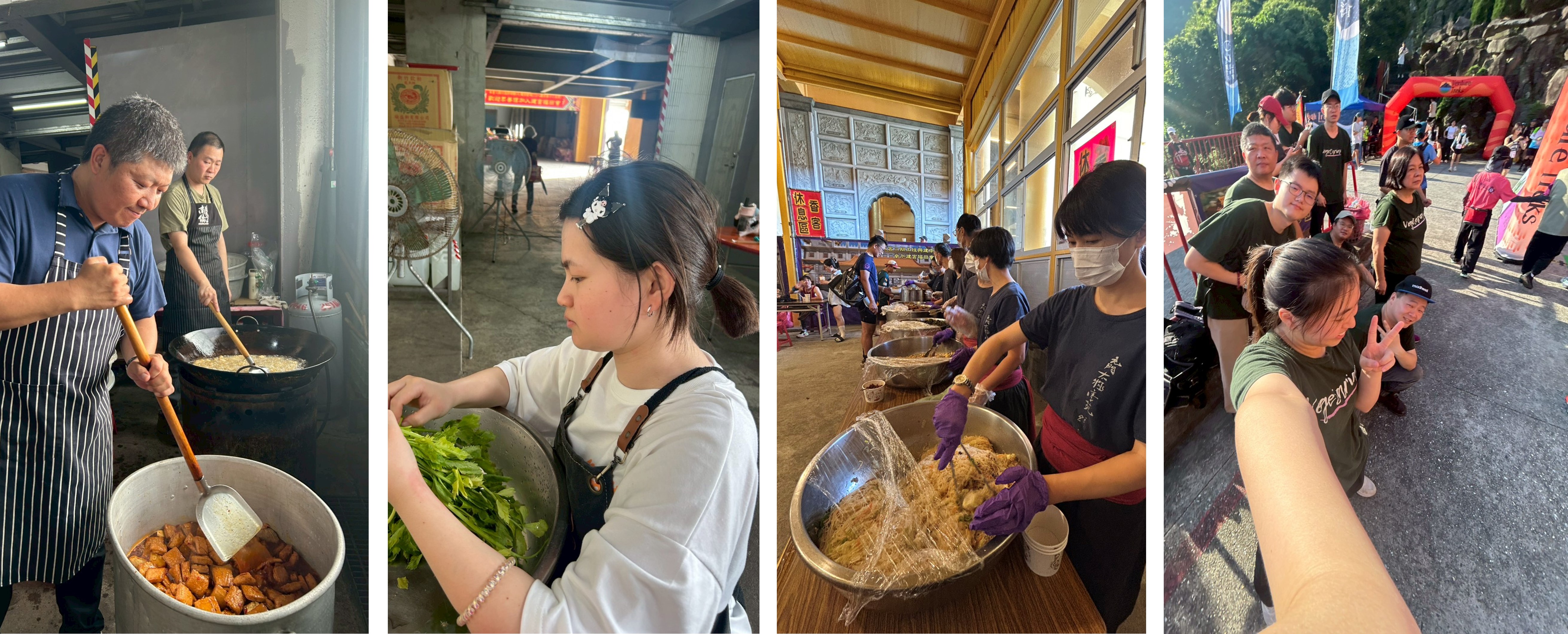 完賽餐設計五行蔬食蛋奶素餐點,涵蓋木、火、土、水、金五色料理 完賽餐設計五行蔬食蛋奶素餐點,涵蓋木、火、土、水、金五色料理