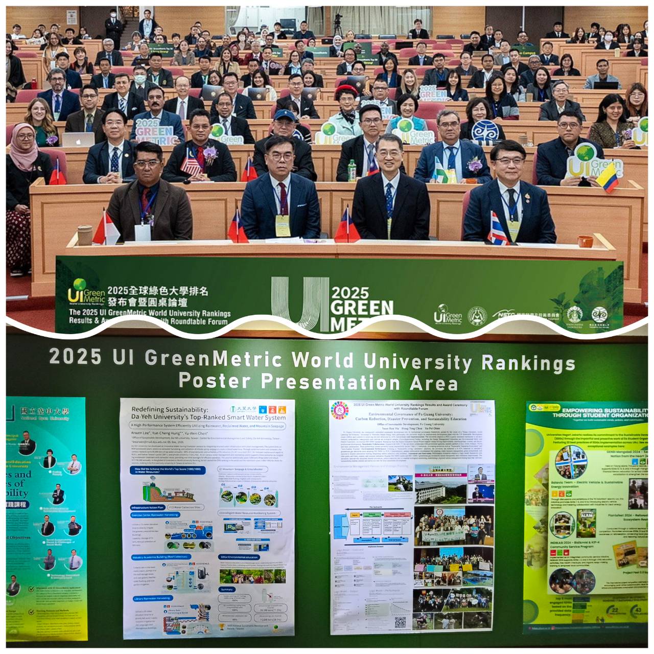 2025 UI GreenMetric 全球綠色大學年會